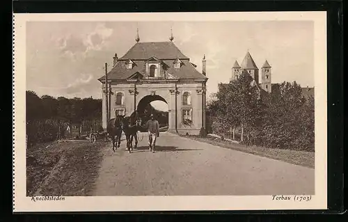 AK Horrem, Missionshaus Knechtsteden, Torbau