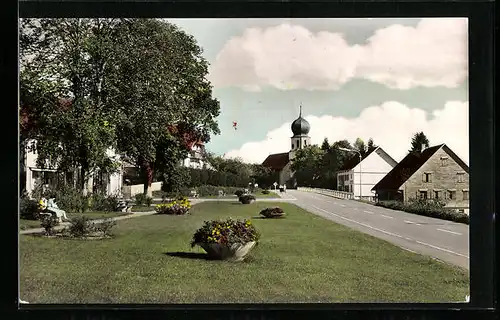 AK Kappel /Hochschwarzwald, Strassenpartie mit Häusern