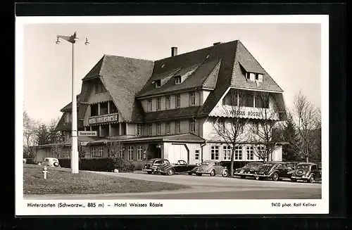 AK Hinterzarten /Schwarzwald, Hotel Weisses Rössle