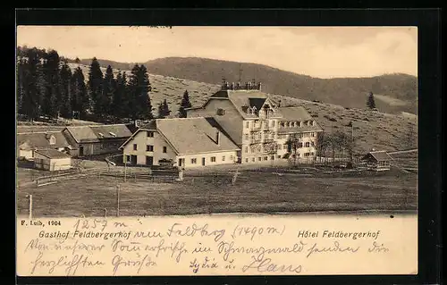 AK Feldberg, Gasthaus und Hotel Feldbergerhof