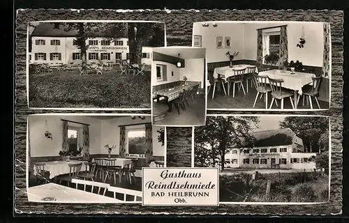 AK Bad Heilbrunn /Obb., Gasthaus Reindlschmiede