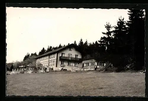 AK Flossenbürg /Opf., Schutzhaus Silberhütte OWV, Pächter K. Kriegelstein