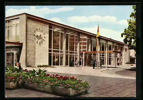 AK Göppingen, Passanten vor dem Bahnhof