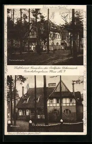AK Templin /Uckermark, Posterholungsheim Haus Nr. 7