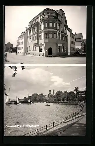 AK Friedrichshafen /Bodensee, Gasthof Kleiner Berg, Moltkestrasse 20