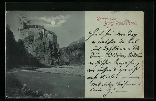 AK Bozen, Schloss Runkelstein bei Vollmond