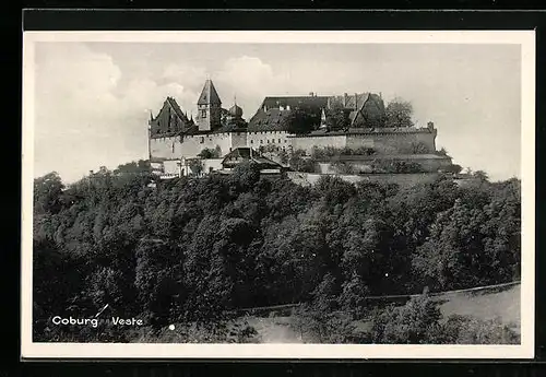 AK Coburg, Veste Coburg, Totalansicht