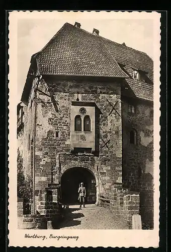 AK Eisenach, Wartburg, Burgeingang