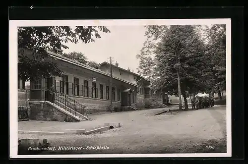 AK Bruckneudorf, Militärlager, Schiesshalle