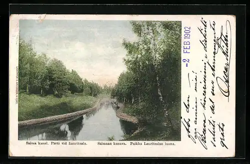 AK Saima Kanal, Parti vid Lauritsala