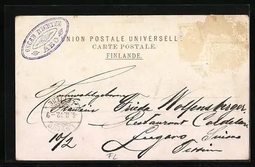 AK Saima Kanal, Parti vid Lauritsala