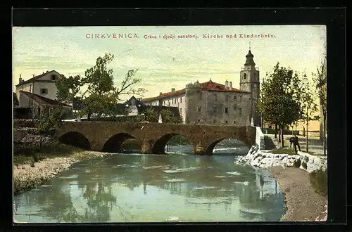 AK Cirkvenica, Kirche und Kinderheim