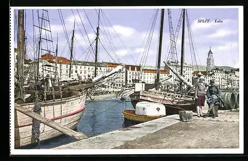 AK Split, Luka, Hafenpartie