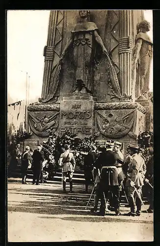 AK Paris, Place de l`Étoile, M. Poincaré Président de la République