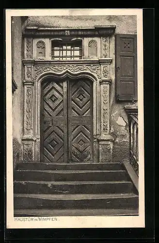 AK Wimpfen, Haustür