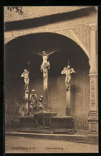 AK Wimpfen a. N., Calvarienberg