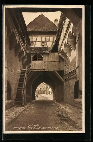 AK Iphofen, Inneres vom Einersheimer Tor