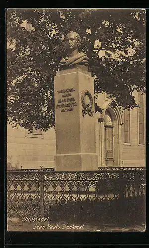 AK Wunsiedel, Jean Pauls Denkmal