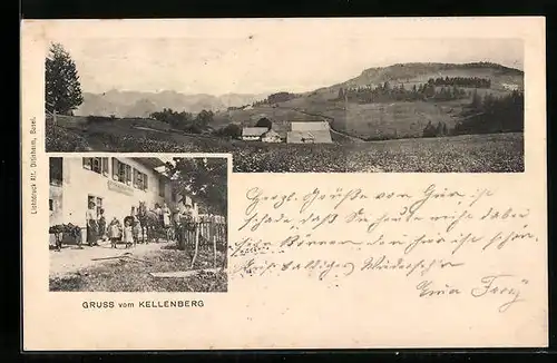 AK Waldenburg, Gasthof, Kellenberg