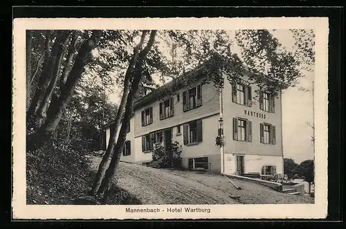 AK Mannenbach, Hotel Wartburg