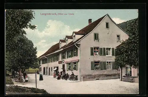AK Langenbruck, Hôtel zur Linde
