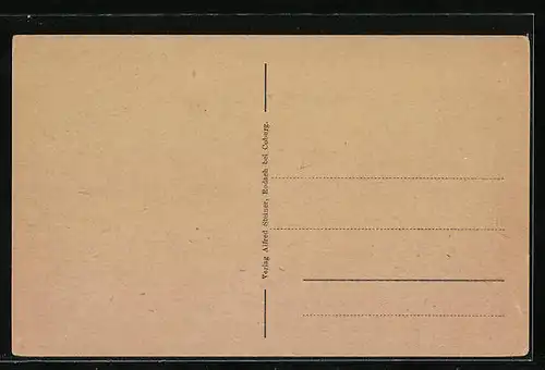 AK Rodach b. Coburg, Die neue Bürgerschule