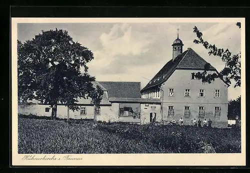 AK Limbach /Taunus, Blick auf die Hühnerkirche