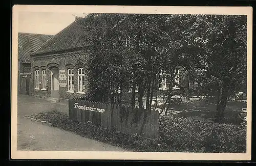 AK Lütjenburg i. Holst., Ansicht vom Restaurant und Cafe Strandhof