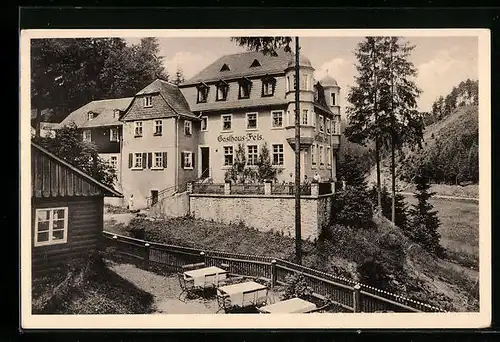 AK Schwarzenbach, Gasthaus und Pension Fels