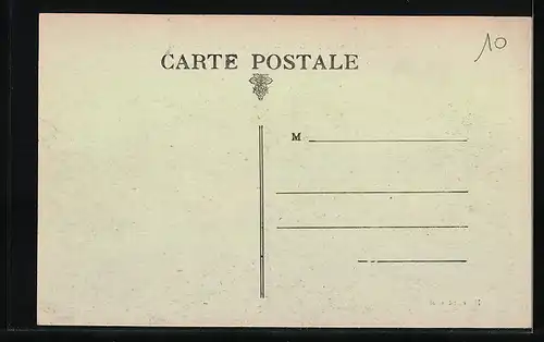 AK Autrans, L`Entrée du Village et la Poste