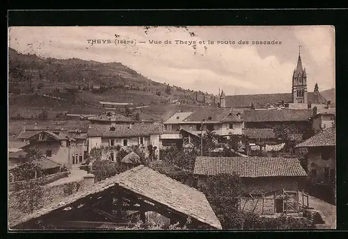 AK Theys, Vue de Theys et la route des cascades