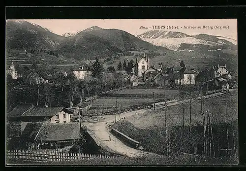 AK Theys, Arrivée au Bourg