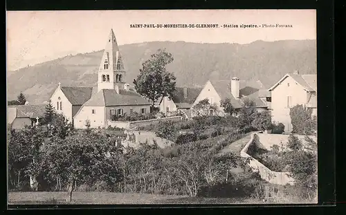 AK Saint-Paul-du-Monestier-de-Clermont, Vue générale