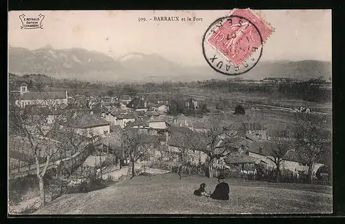 AK Barraux, La Ville et le Fort