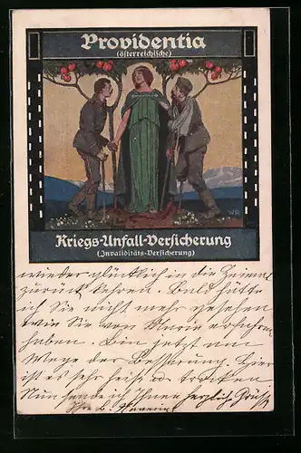 AK Kriegs-Unfall-Versicherung, Versehrte Soldaten suchen Hilfe bei der Providentia Invaliditäts-Versicherung