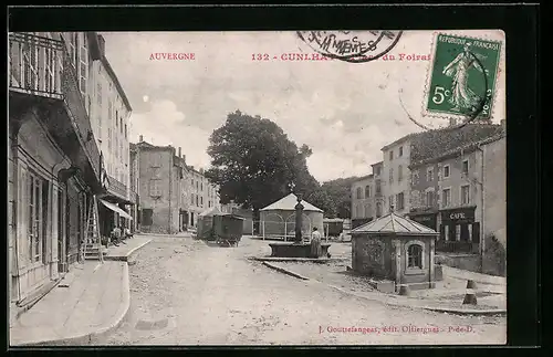 AK Cunlhat, Place du Foirail