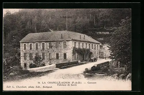 AK La Chapelle-Agnon, Carcasse, Fabrique de lacets