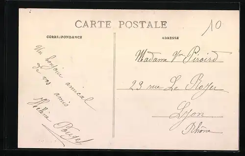 AK Saint-Amant-Roche-Savine, Quartier de la Gendarmerie