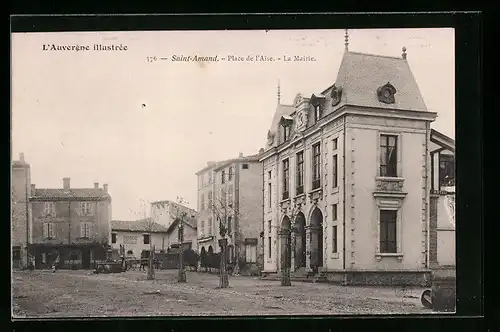 AK Saint-Amand, Place de l`Aise, La Mairie