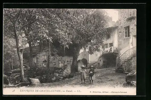 AK Enval, Un coin de la ville