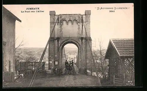 AK Jumeaux, Le Pont sur l`Allier