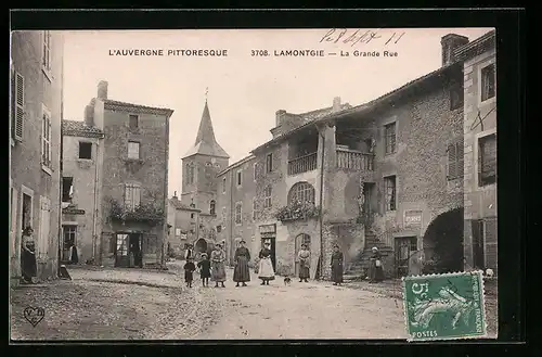 AK Lamontgie, La Grande Rue