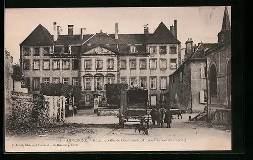 AK Combronde, Hotel de Ville (Ancien Chateau de Caponi)