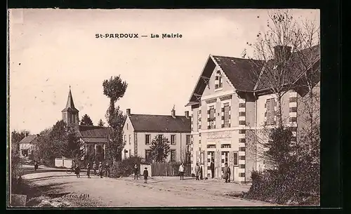 AK Saint-Pardoux, La Mairie
