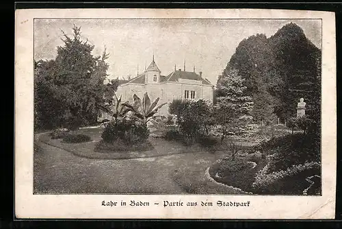 AK Lahr / Baden, Stadtpark