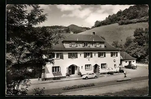 AK Bad Griesbach / Schwarzwald, Bahnhofgaststätte