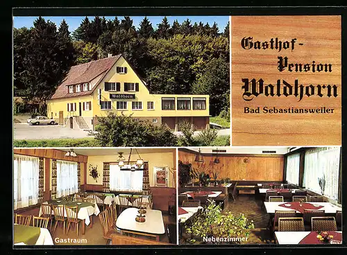 AK Mössingen-Bad Sebastiansweiler, Gasthof-Pension Waldhorn