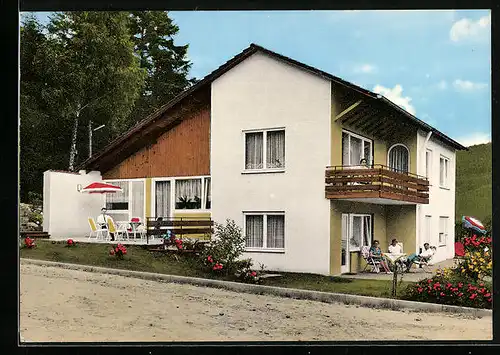 AK Wildbad / Schwarzwald, Hotel-Pension Haus Gabriele, Christophshof 16