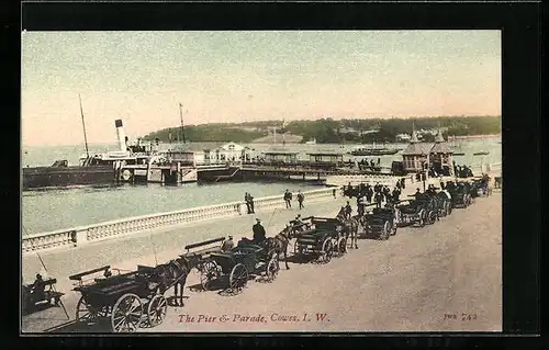 AK Cowes, The Pier and Parade