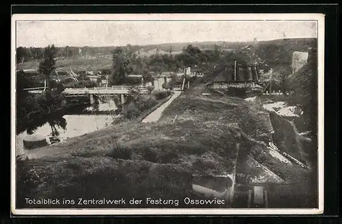 AK Osowiec, Zentralwerk Kehlgraben der Festung Osowiec